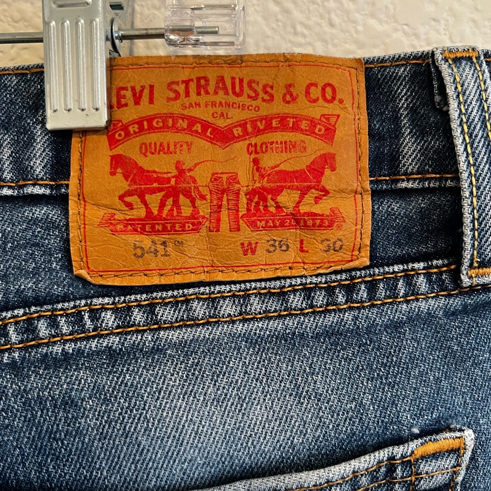 Levi's Classic Blue Straight Jeans
